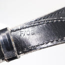 CELINE Shoulder Bag Leather Black Gold Auth bs32857-23