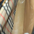 Burberrys Business Bag Leather Black Gold Auth bs32860-12