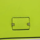 Christian Louboutin Hand Bag Leather Light Yellow Silver Auth bs32862-15