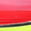 Christian Louboutin Hand Bag Leather Light Yellow Silver Auth bs32862-16