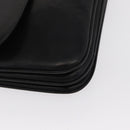 CELINE Shoulder Bag Leather Black Gold Auth bs32863-14