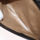 CELINE Shoulder Bag Leather Black Gold Auth bs32863-21