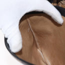 CELINE Shoulder Bag Leather Black Gold Auth bs32863-22
