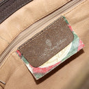 GUCCI GG Supreme Clutch Bag PVC Beige Gold 111 01 037 Auth bs32865-14