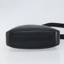 GUCCI Bamboo Hand Bag Leather 2way Black Gold 001 1998 1638 Auth bs32867-11