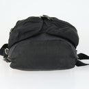 PRADA Backpack Nylon Black Silver Auth bs32876-5