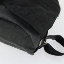 PRADA Backpack Nylon Black Silver Auth bs32876-16
