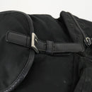 PRADA Backpack Nylon Black Silver Auth bs32876-20