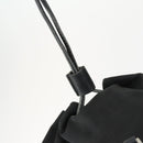 PRADA Backpack Nylon Black Silver Auth bs32876-21