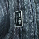 PRADA Backpack Nylon Black Silver Auth bs32876-24
