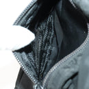 PRADA Backpack Nylon Black Silver Auth bs32876-28