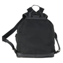 PRADA Backpack Nylon Black Silver Auth bs32876-2