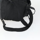 PRADA Backpack Nylon Black Silver Auth bs32876-8