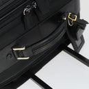 PRADA Draagtas Nylon Zwart Zilver Auth bs32877-16