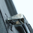PRADA Draagtas Nylon Zwart Zilver Auth bs32877-21