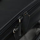 PRADA Draagtas Nylon Zwart Zilver Auth bs32877-24