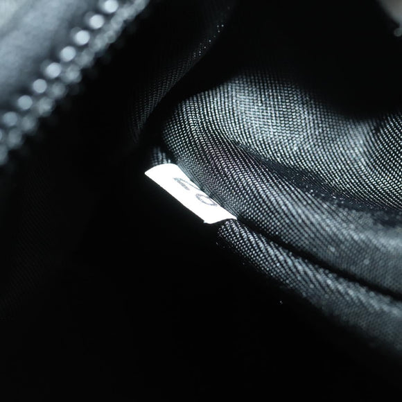 PRADA Draagtas Nylon Zwart Zilver Auth bs32877