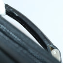 PRADA Draagtas Nylon Zwart Zilver Auth bs32877-5
