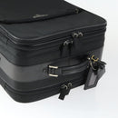 PRADA Draagtas Nylon Zwart Zilver Auth bs32877-7