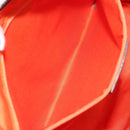 BVLGARI Shoulder Bag Canvas Brown Silver Auth bs32878-20