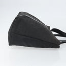 BVLGARI Tote Bag Canvas Black Silver Auth bs32879-3