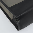 LOEWE Tote Bag Vinyl Black Auth bs32880-14