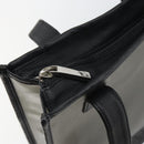 LOEWE Tote Bag Vinyl Black Auth bs32880-10