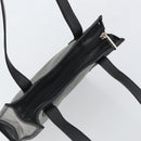 LOEWE Tote Bag Vinyl Black Auth bs32880-6