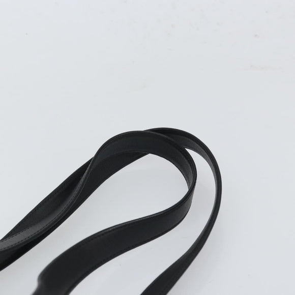 LOEWE Tote Bag Vinyl Black Auth bs32880