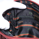 LOEWE Shoulder Bag Leather Red Auth bs32881-19