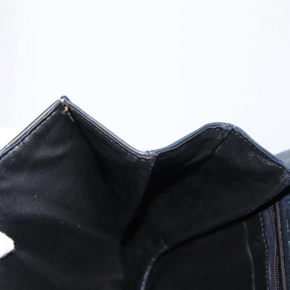 LOEWE Shoulder Bag Leather Blue Auth bs32882