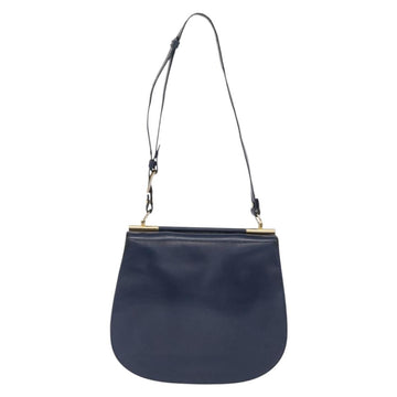LOEWE Shoulder Bag Leather Blue Auth bs32882 - 0