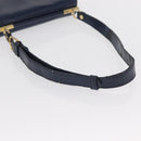 LOEWE Shoulder Bag Leather Blue Auth bs32882-7