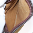 LOEWE Shoulder Bag Suede Brown Auth bs32883-12