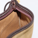 LOEWE Shoulder Bag Suede Brown Auth bs32883-18