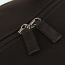 Salvatore Ferragamo Boston Bag Canvas Brown Silver Auth bs32884-18