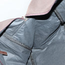 Salvatore Ferragamo Boston Bag Canvas Brown Silver Auth bs32884-21