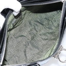 Salvatore Ferragamo Ganchei Hand Bag Patent leather Black Silver Auth bs32886-19