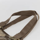Salvatore Ferragamo Tote Bag Canvas Beige Gold Auth bs32887-8