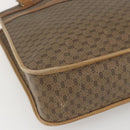 GUCCI Micro GG Supreme Tote Bag PVC Leather Beige Gold 002 14 4428 Auth bs32888-11
