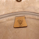 GUCCI Micro GG Supreme Tote Bag PVC Leather Beige Gold 002 14 4428 Auth bs32888-14