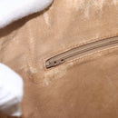 GUCCI Micro GG Supreme Tote Bag PVC Leather Beige Gold 002 14 4428 Auth bs32888-15
