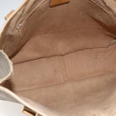 GUCCI Micro GG Supreme Tote Bag PVC Leather Beige Gold 002 14 4428 Auth bs32888-16