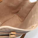 GUCCI Micro GG Supreme Tote Bag PVC Leather Beige Gold 002 14 4428 Auth bs32888-17