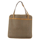 GUCCI Micro GG Supreme Tote Bag PVC Leather Beige Gold 002 14 4428 Auth bs32888-3