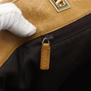 GUCCI GG Canvas Tote Bag Beige Gold 002 1097 Auth bs32889-18