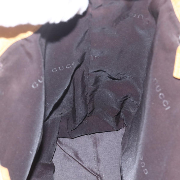 GUCCI GG Canvas Tote Bag Beige Gold 002 1097 Auth bs32889