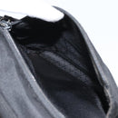 GUCCI Bamboo Hand Bag Canvas Black Silver 002 2122 0508 Auth bs32890-22