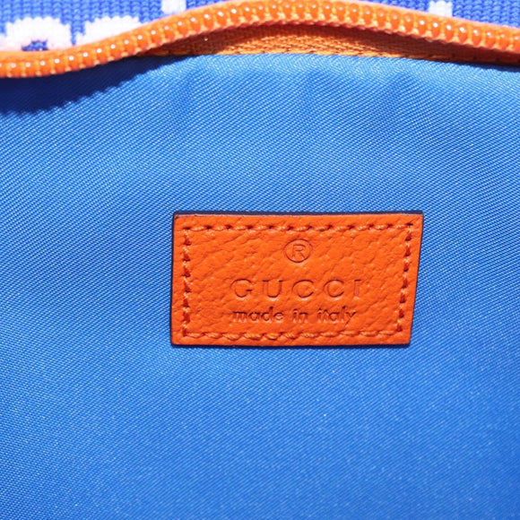 GUCCI Waist bag Nylon Purple Silver 752102 Auth bs32891V