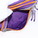 GUCCI Waist bag Nylon Purple Silver 752102 Auth bs32891V-22